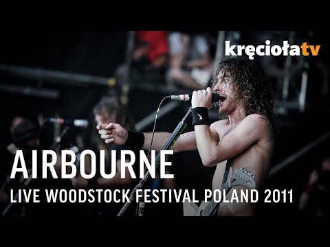 Airbourne LIVE Woodstock Festival Poland 2011 (FULL CONCERT)