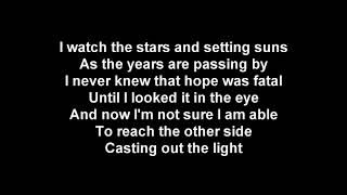 Black Veil Brides Goodbye agony lyrics