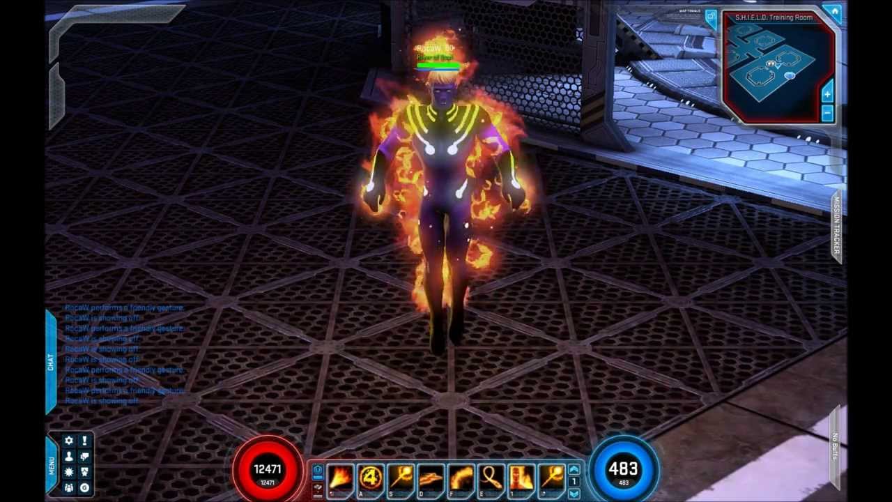 Marvel Heroes - Human Torch - 2099 Costume