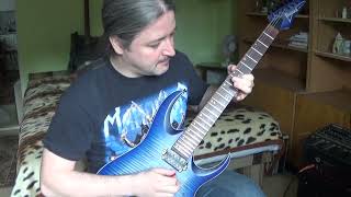 Manowar - Outlaw (guitar solo cover)