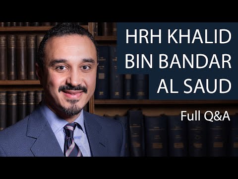 Saudi Ambassador to UK on Vision 2030 and Regional Security | Full Q&A | Oxford Union