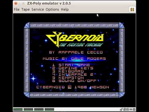 Game controller support in ZX-Poly 2,0,5 emulator