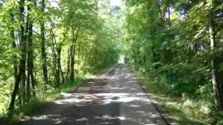 preview picture of video 'Cycling Holmes County Ohio Bike Trail South From Holmesville'