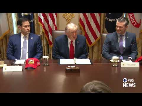 WATCH: Trump applauds Gabbard's tenure as intelligence chief, including staff cuts and UFO documents