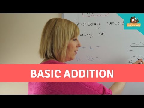 Reordering in Basic Addition For Kids - Mental Math