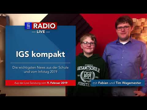 IGS kompakt - Die wichtigsten News aus unserer Schule mit Tim Wagemester und Fabian