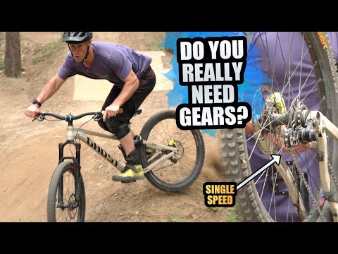 RIDING ENDURO MTB WITH SINGLE SPEED - DO YOU REALLY NEED GEARS?