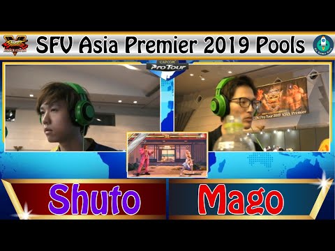 2019 TGS｜SFV Asia Premier - Pools to TOP 8｜AXIZ Shuto (Urien) vs Mago (Karin)