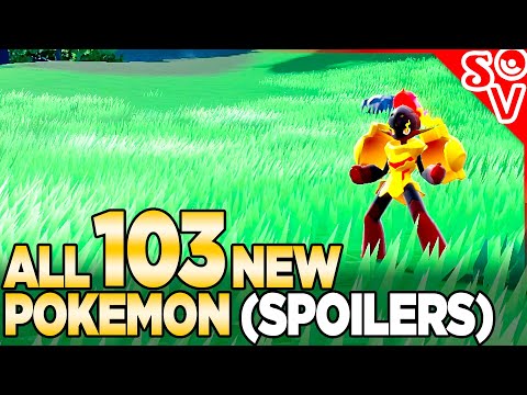 Reviewing All 103 New Pokemon in Scarlet and Violet (Spoilers)