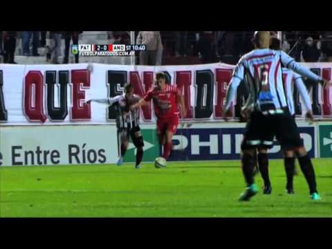 Atajadas de Bértoli. Patronato 2 - Los Andes 1. Fecha 28. Primera B Nacional 2015. FPT.