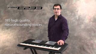 Video thumbnail for PSR-E233 Introduction by Yamaha Global