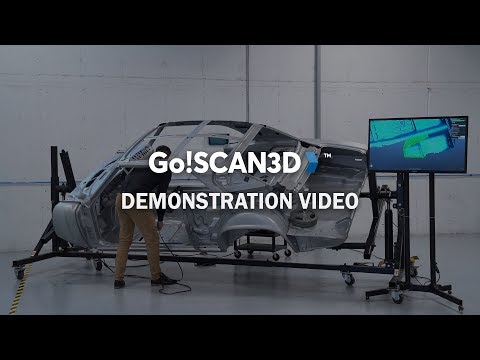 Go!SCAN SPARK: Full 3D scanning demonstration