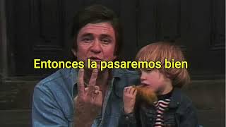 JOHNNY CASH - CAT&#39;S IN THE CRADLE  (SUBTITULADA EN ESPAÑOL)