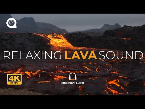 100% Relaxing Bubbling Volcano Lava Sound🌋— 2h of Soothing Sounds