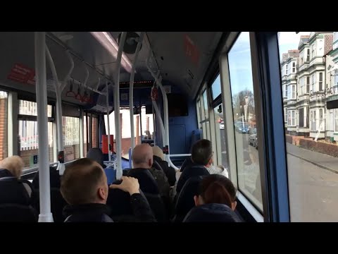 A ride on the go north east 2 service to  Washington