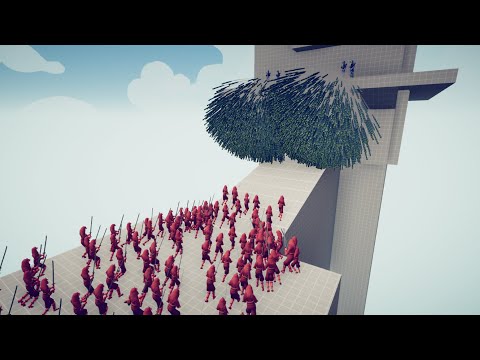 X4 EVERY GOD VS X100 SAMURAI - Totally Accurate Battle Simulator TABS