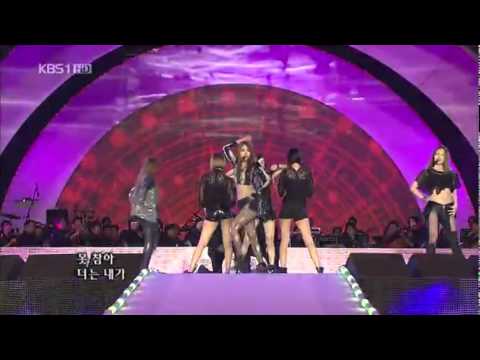 [100808]Brown Eyed Girls-Abracadabra(Remix) KBS公开音乐会