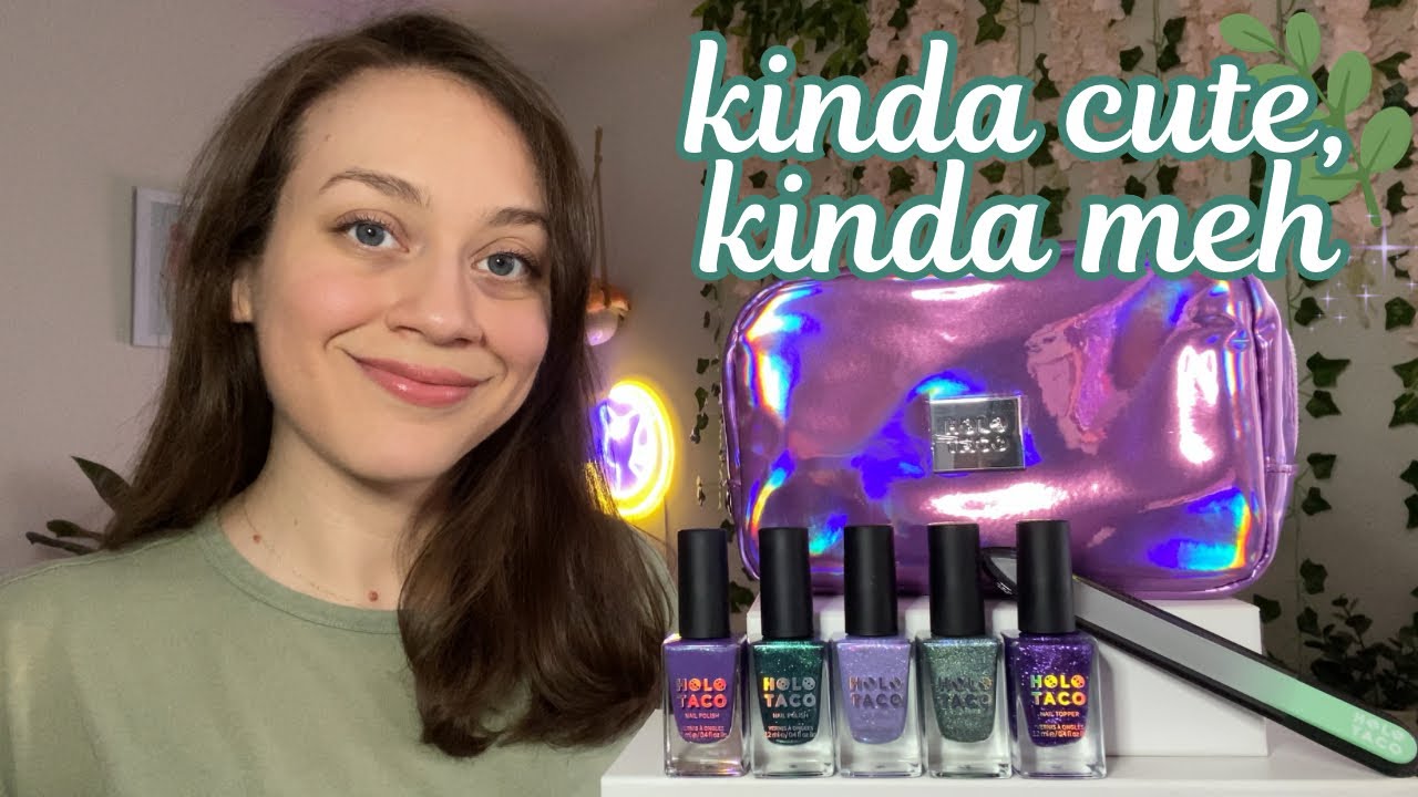 Holo Taco: Holo Royalty GARDEN VARIETY 🌿💜 Limited Edition Collection Swatches, Comparisons + Review!