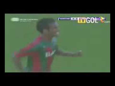 Primeiro gol de Tchô   Marítimo 8 x 2 Bangor City 29 07 2010   Liga Europa 144p