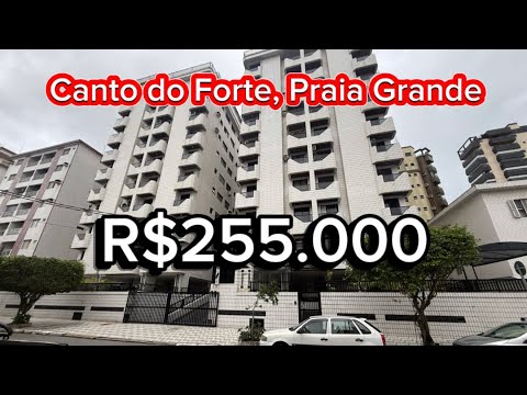 R$255,000 Canto do Forte, Praia Grande | 24-hour concierge, elevator, guaranteed parking | 100m f...