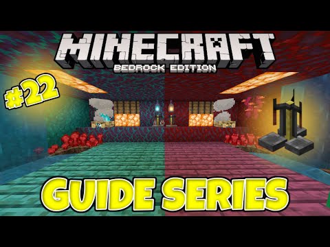 HOW TO BUILD A EPIC POTION BREWING ROOM!!! Minecraft Bedrock Guide Series Ep.22 [Lets Play 1.16]