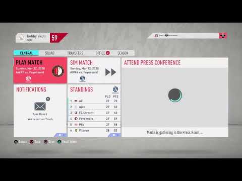 Fifa20 ajax career mode episode 12