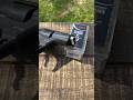 Shooting a double barrel revolver