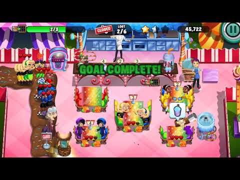 2018 Diner Dash Candy Carnival  level 173