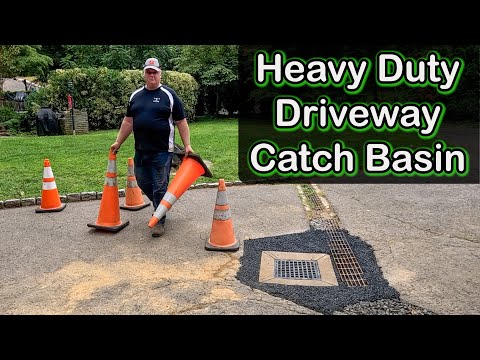 Driveway Flooding Fixed | Heavy-Duty Vodaland Catch Basin Installation