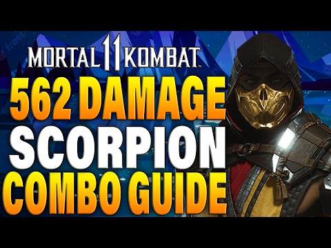 Mortal Kombat 11 Scorpion Combos - MK11 Scorpion Combo Tutorial - Daryus P