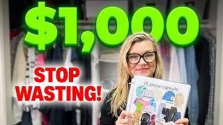 Stop Buying Clothes! My 25-Piece Closet System Saved Me $1,000