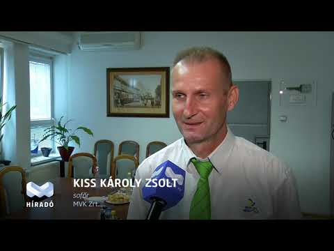 Kitüntették a hős buszsofőrt