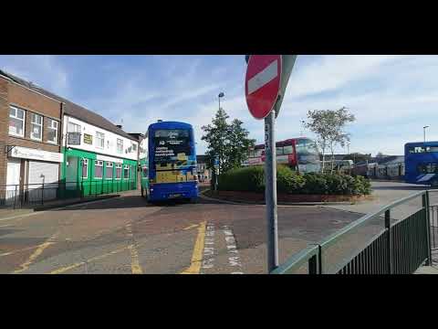 Go North East X5 departing Consett Bus Station (14/09/2020)