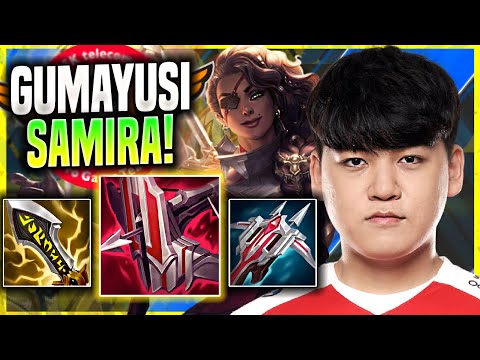 GUMAYUSI IS SO GOOD WITH SAMIRA! - T1 Gumayusi Plays Samira ADC vs Jinx! | Season 11