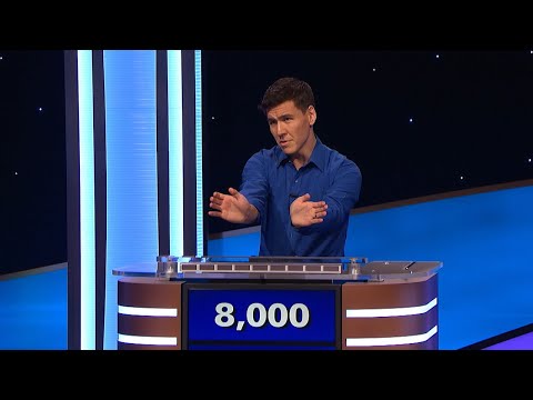 James Holzhauer Finds Back-to-Back Daily Doubles - Jeopardy! Masters