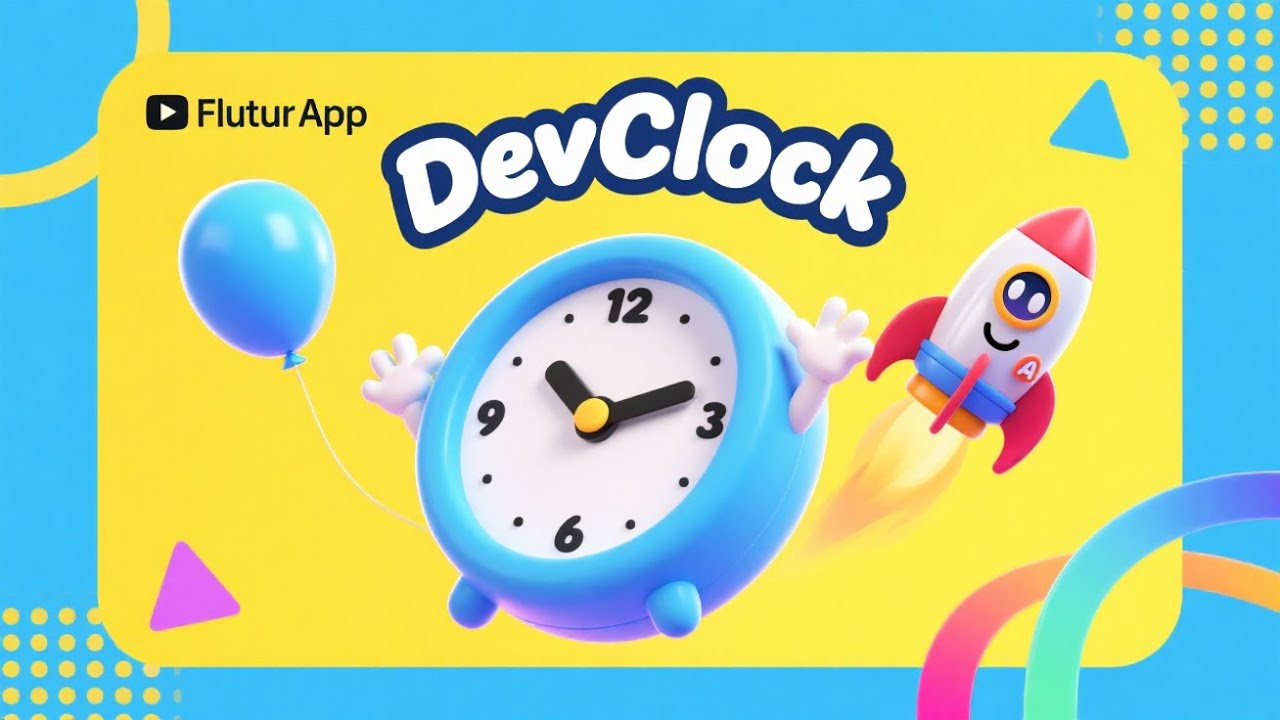 Build DevClock in Flutter using Rocket AI | Smart Clock App Tutorial (2025)