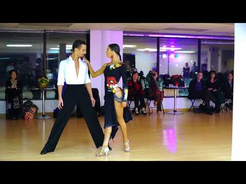 Alexander Chernositov   &  Arina  Grishanina  Latin performance