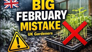 🎥 ✅ 🌿 The Biggest February Gardening Mistake UK Gardeners Can Make ⚠️ | Don’t Fall for It