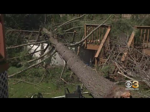 National Weather Service Confirms Tornado Touched Down In Bucks County