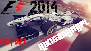 preview picture of video 'Zagrajmy w F1 2014 [KARIERA] S2|W1 - Szybko, Szybko, no ale pitstop...'