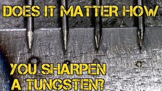 TFS: TIG Simple - Does it Matter How You Sharpen Tungsten? TFS: TIG Simple - Does it Matter How You Sharpen Tungsten?