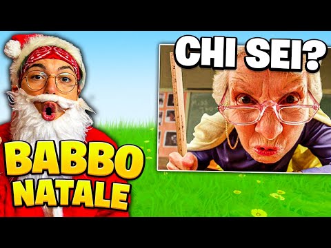 Mi FINGO BABBO NATALE nelle VIDEOLEZIONI dei FAN 😂🎄divertente su FORTNITE ITA