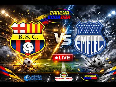 🛑 EN VIVO - PARTIDO BARCELONA SC VS CS EMELEC | FECHA 3 - FASE 1 | LIGA ECUABET 2026 | Formato AUDIO