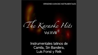 A Encontrarte (Karaoke Version) (Originally Performed By Sin Bandera)