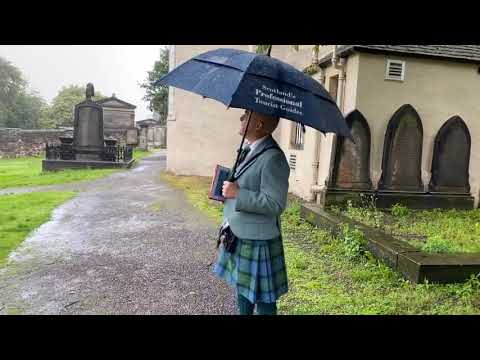 Joe guia o Canongate, Edimburgo