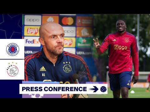 LIVE 18:00 | Persconferentie Alfred Schreuder & Calvin Bassey | Rangers FC - Ajax