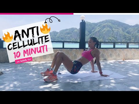 Esercizi per cellulite cosce & gambe: Allenamento anticellulite 10 minuti