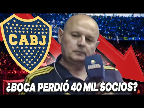 Did Boca lose 40,000 members? Ricardo Rosica breaks his silence on the Xeneize network.