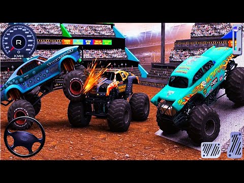 Monster Truck Demolition Derby: Crash Stunts Monster truck games 2020 - Android Gameplay #2