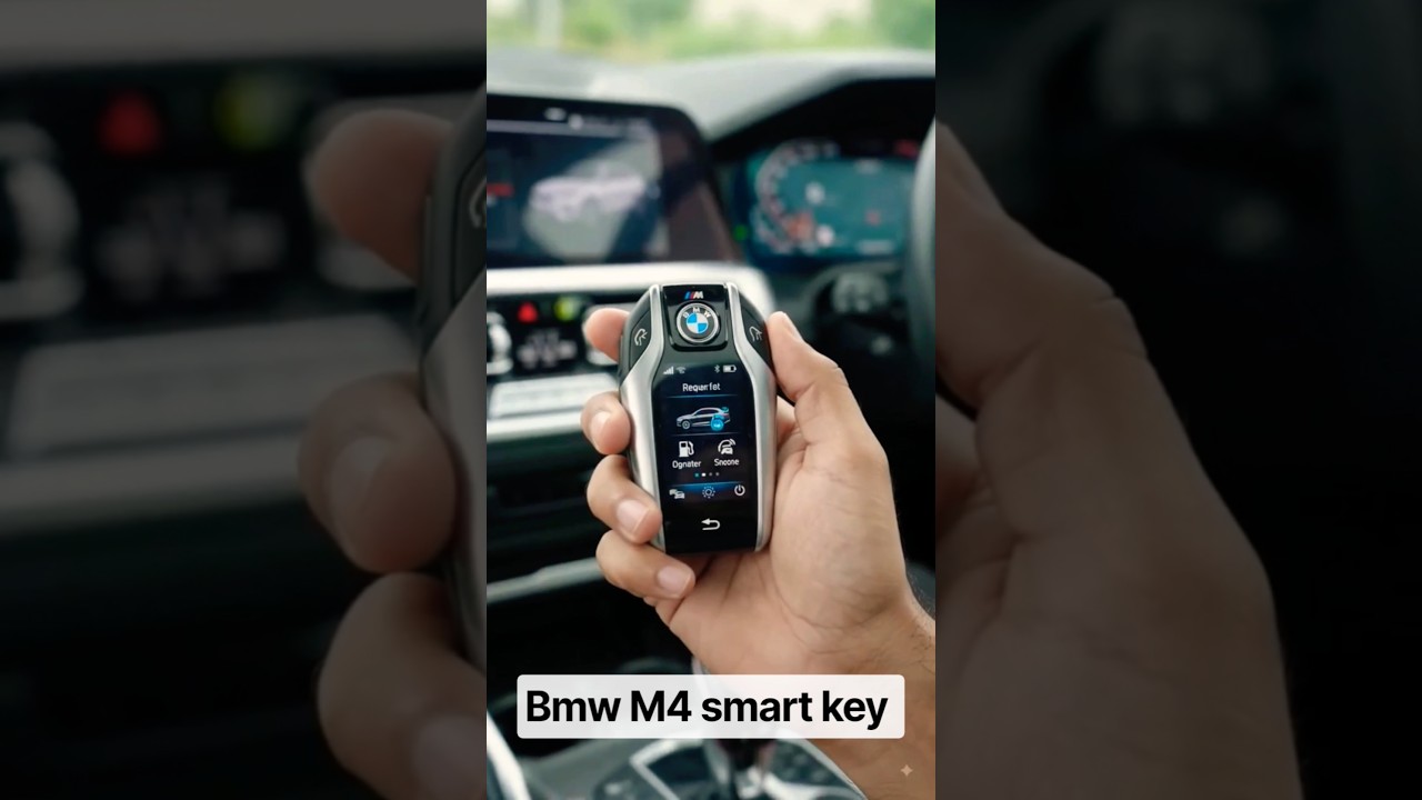 bmw M4 smart key 💯 shorts#smaet key#bmw car fechers#trending#viral